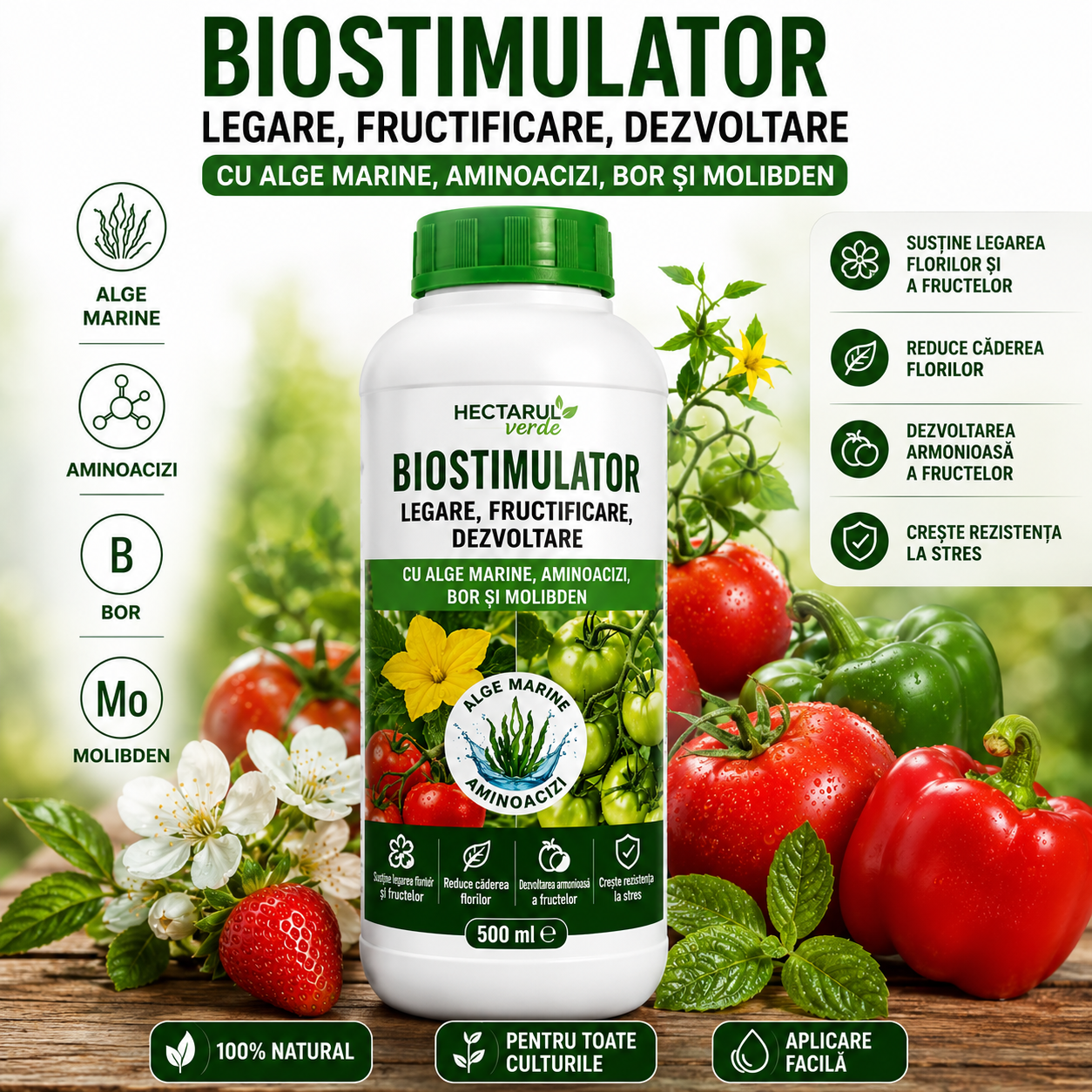 Stimulent Fructificare Legume - 500 ml
