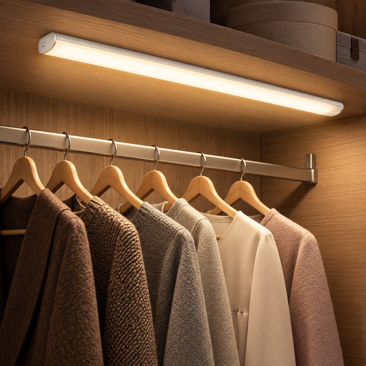 NovaLux™– Lampă LED cu Senzor de Mișcare, Reîncărcabilă USB