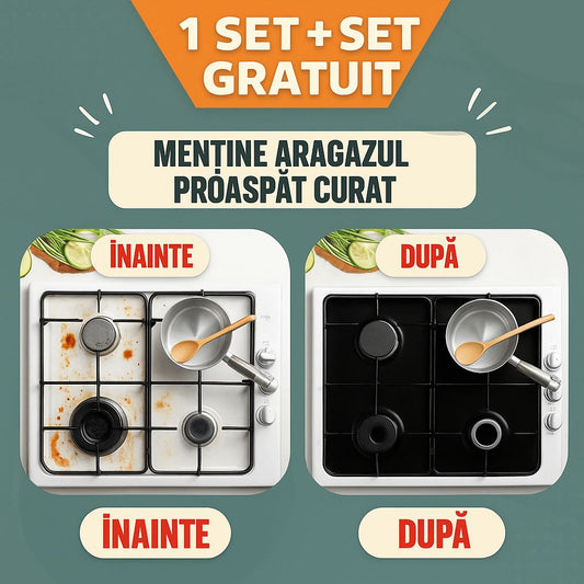 Set 4 Folii De Protecție Aragaz