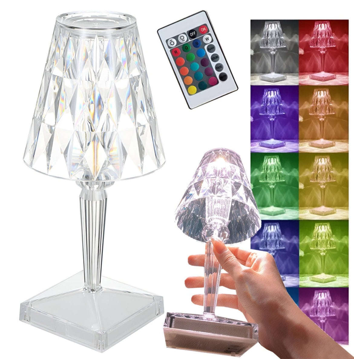 Lampă de masă Crystal
