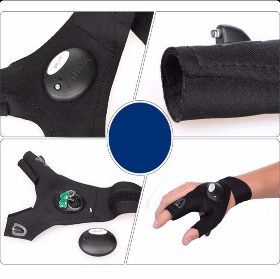 Mănuși cu lanternă