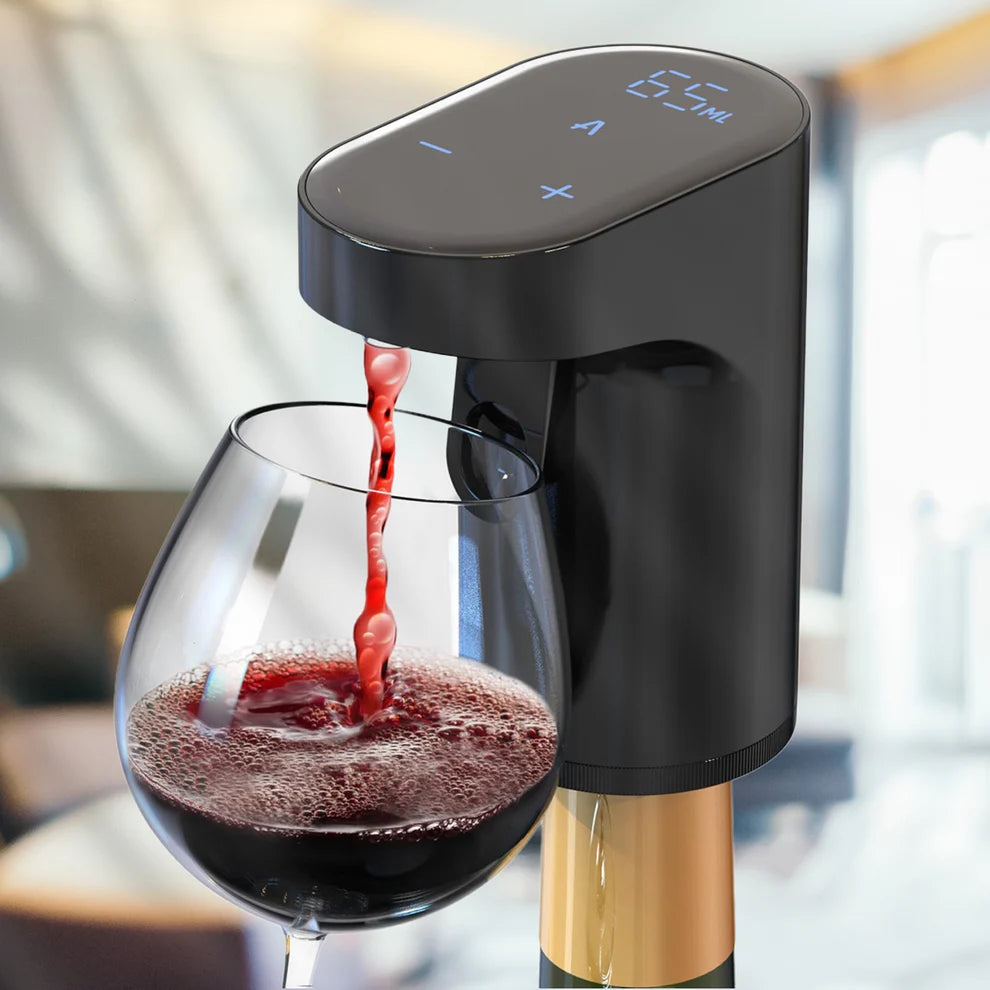 Dozator Inteligent cu decantor si dop, aerare automată pentru orice băutură