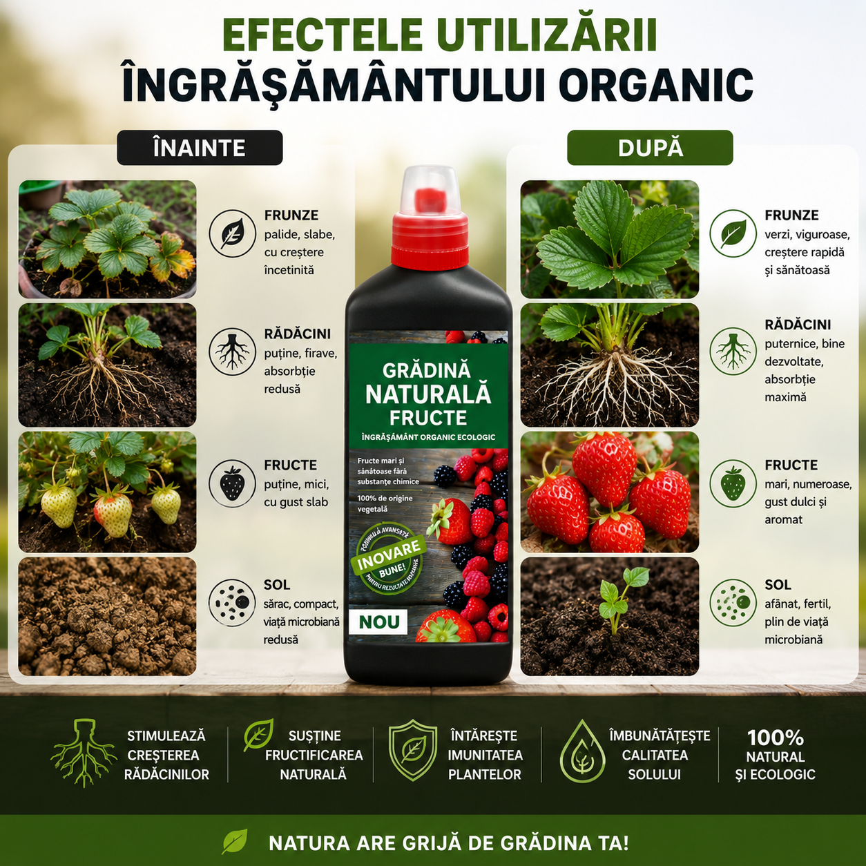 Îngrășământ Natural Pentru Căpșuni