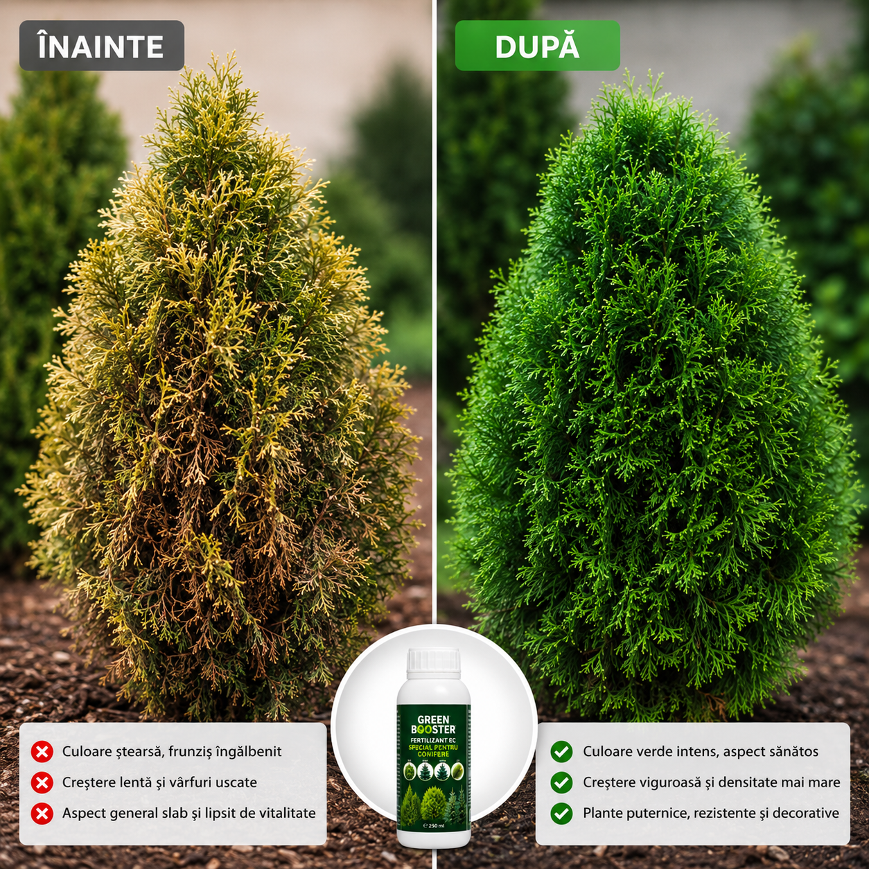 Fertilizant EC, special pentru conifere, ConiferBooster